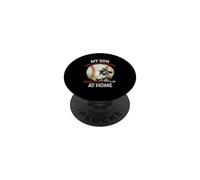 Atrapador de béisbol My Son Will Be Waiting on You At Home PopSockets PopGrip Adhesivo