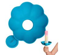 Atrapador de goteo de palomita, sin soporte de , protector de goteo de palillo de helado, lavavajillas portátil Protegidos de palomitas de silicona segura para niñas,