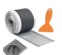 Atrapador de pelo de drenaje, calcomanías de malla cortables, cubiertas de filtro, para el hogar, baño, cocina, lavandería, apartamento, hotel, gimnasio, ducha, fregadero, tina