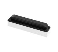 Atrapador de pelo para barba, herramienta ergonómica de limpieza de afeitado, esponja de espuma de aseo manual con textura, rascador resistente para fregadero, ideal para el baño y el lugar de trabajo