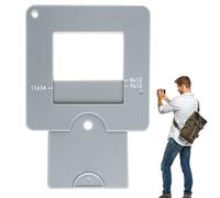 Atrapador de vista para artistas, captador de vista con mecanismo deslizante, visor de pintura para artistas, fotógrafos, amantes de la naturaleza, jóvenes exploradores, aventureros al aire libre