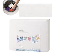 Atrapadores de color para lavandería, 30 hojas de color para lavandería, suministros para el hogar para ropa de tela, secadora, ropa de viaje, ropa oscura, edredones