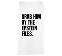 Atrápalo por Los Archivos De Epstein Camiseta Sin Mangas Blanca para Mujer White Women's Tank Top Sleeveless T-Shirt