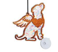 Atrapaluz Conmemorativo para Mascotas Fallecidas | Arte Conmemorativo Creador De Arcoíris,Colgante Resistente,para Hogar Salón Escaparate Terraza Balcón Exteriores