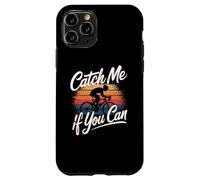 Atrápame si Puedes Citas Divertidas de Ciclismo Memes Divertidos de Ciclismo Carcasa para iPhone 11 Pro