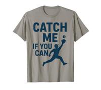 Atrápame si Puedes - Divertido diseño de Entrenador de Jugador de béisbol Camiseta