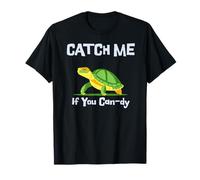 Atrápame si Puedes-dy Chiste de Tortuga Dulce Camiseta
