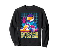 Atrápame si puedes Retro Racer Go Kart Race Sudadera