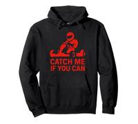 Atrápame si puedes Retro Racer Go Kart Race Sudadera con Capucha