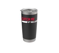Atrápame si puedes Vaso térmico de acero inoxidable de doble pared