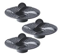 Atrapapelos para Ducha | Rejilla Antipelos para Desagüe de Suelo 3 Piezas,Tapón Protector con Filtro para la Ducha - para Uso en Lavandería, Garaje, Apartamento, Baño, Bañera y el Hogar