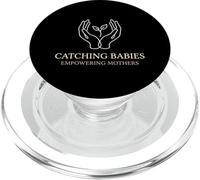 Atrapar bebés Empoderando a Las Madres obstetricia y ginecología par PopSockets PopGrip para MagSafe