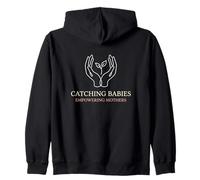 Atrapar bebés Empoderando a Las Madres obstetricia y ginecología par Sudadera con Capucha