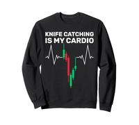 Atrapar Cuchillos es mi Cardio: gráfico de Humor Comercial Divertido Sudadera