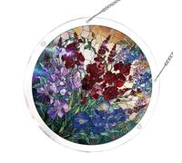 Atrapasol Acrílico | De Luz Solar Colorido 19 Cm,Kit de Arte Atrapasol para Ventana - para Mamá Mujer Papá Cumpleaños Puerta Jardín Árbol Balcón Coche