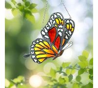 Atrapasol de Vidrio Colorido para Ventanas - Dia de la Madre Colgante de Cristal con Pájaros Hecho a Mano - Arte - Decoración Solar Jardín Hogar Vintage - Regalo Original Artesanal (1)