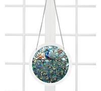 Atrapasoles, rompecabezas de arte acrílico, atrapasueños profesionales 2D para colgar ventanas, 200 g, para jardín, hogar, habitación exterior, decoración de pared interior, atrapasueños estéticos