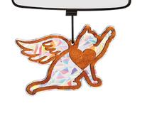 atrapasueñ de simpatía por pérdida de Mascotas - Creador de ARC Irises de Duelo, atrapasueñ de vidrieras artísticas, hogar, Sala de Estar, Tienda, Ventana, Patio al Aire Libre, balcón, Memorial Ref