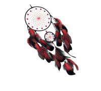 Atrapasueños con cuentas que brillan en la oscuridad, campanillas de, borlas de plumas, decoración para colgar en la pared, adorno de atrapasueños, regalo, decoración mística de la habitación