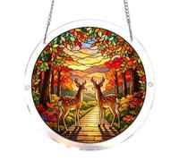Atrapasueños de acrílico con forma de rompecabezas, colgante de decoración del hogar, atrapasueños de jardín, para exteriores, jardín, patio, árbol, hogar, fiesta de primavera, madre y mujer