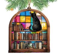 Atrapasueños de luz para ventanas de acrílico,Atrapadores de luz para adornos de ventanas | Colgante acrílico colorido para ventana de gato,Colgante acrílico multiusos para pared, ventana, balcón, por