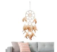 Atrapasueños Decoración De Pared, Atrapasueños De Luna Redonda De Concha, Atrapasueños De Dormitorio Hechos A Mano, Atrapasueños Para Colgar En La Pared, Atrapasueños De Luna Y Estrella, Atrapasueños