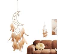 Atrapasueños,Decoración de pared de atrapasueños - Atrapasueños de plumas Decoración de techo boho - Atrapasueños de boda, decoración de techo bohemio para decoración de dormitorio