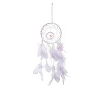 Atrapasueños LED, hermoso atrapasueños de plumas con decoración de caballos para la pared del hogar, adorno colgante tradicional, accesorio de decoración, regalo de cumpleaños para niñas, niños y muje