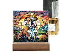 Atrapasueños para Perros, Atrapasueños con Recuerdos de Perros,Adorno de atrapasueños para Perros Hecho a Mano - Adorno Hecho a Mano para atrapasol de Perro, Adorno para atrapasol de