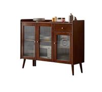ATREDESES Armarios Aparador Mueble de Cocina for el hogar Mueble for microondas Mueble nórdico for Sala de Estar Porche Mueble de Almacenamiento Vitrina Aparador