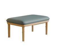 ATREDESES Banco para Zapatos Taburete For Cambiar Zapatos De Madera Maciza, Entrada De Casa, Entrada, Banco Largo, Taburete Bajo, Taburete Junto A La Cama, Dormitorio Banco para La Entrada(C)