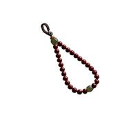 ATREDESES Llavero de cinabrio y colgante de coche de jade hetiano, colgante simple para el año de nacimiento, adornos de regalo retro, llavero de coche, a, Talla única