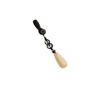 ATREDESES Llavero Llavero con forma de gota de agua de jade hetiano, colgante de llave de coche de jade for hombres y mujeres, decoración colgante de mochila con llavero Llavero Para Coche