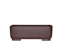 ATREDESES Macetas Maceta de cerámica Rectangular de alabastro for bonsái, contenedor Creativo for Plantas de Interior y Paisaje acuático. Macetas De Interior para Plantas