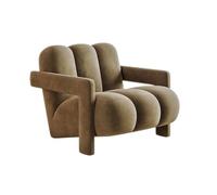 ATREDESES Sofá B&B Creativo, Sofá De Tela De Estilo Medieval, Balcón De Sala De Estar De Moda, Sofá De Apartamento Pequeño Sofás para Sala De Estar(S:70CMX80CMX72CM)