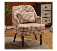 ATREDESES Sofá Sofá Individual Americano, Retro, Sencillo, nórdico, balcón, Dormitorio, Silla de Ocio Perezosa, Sala de Estar, sofá pequeño Sofás para Sala De Estar(B)