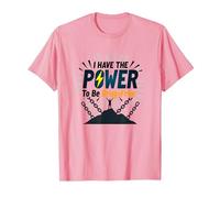 Atrévete a Estar Libre de Drogas: Mensaje de empoderamiento contra la adicción Camiseta, Hombre, Rosado, M