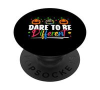 Atrévete a ser Diferente PopSockets PopGrip Adhesivo