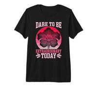 Atrévete a ser extraordinario Hoy Orquídeas Plantas Orquídeas de jardín Camiseta Premium