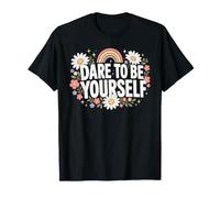 Atrévete a ser tú Mismo Orgullo LGBTQ Camiseta