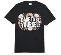 Atrévete a ser tú Mismo Orgullo LGBTQ Comfort Colors Adult Heavyweight T-Shirt