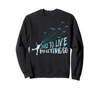 Atrévete a vivir dejando ir Sudadera