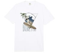 ¡Atrévete! Llama y Perezoso Surf Art Lifestyle Fun Comfort Colors Adult Heavyweight T-Shirt