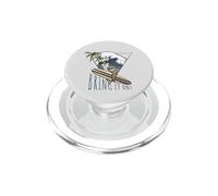 ¡Atrévete! Llama y Perezoso Surf Art Lifestyle Fun PopSockets PopGrip para MagSafe
