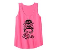 Atrevida, Fuerte y Bonita, Correr en el Barro para niñas, Gimnasio, Bienestar, Hermanas, mamá Camiseta sin Mangas