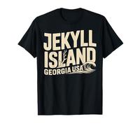Atrevido Recuerdo de Viaje Vintage de Jekyll Island Georgia Camiseta