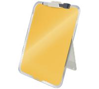 Atril De Cristal De Sobremesa Leitz Cosy Amarillo Cálido