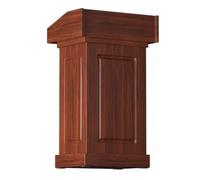 Atril de madera con cajón y almacenamiento para iglesias y conferencias