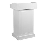 Atril de madera con cajón y almacenamiento para iglesias y conferencias