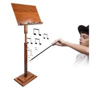 Atril de Madera para Partituras, Ajuste de altura del atril for partituras, soporte for partituras de director de orquesta